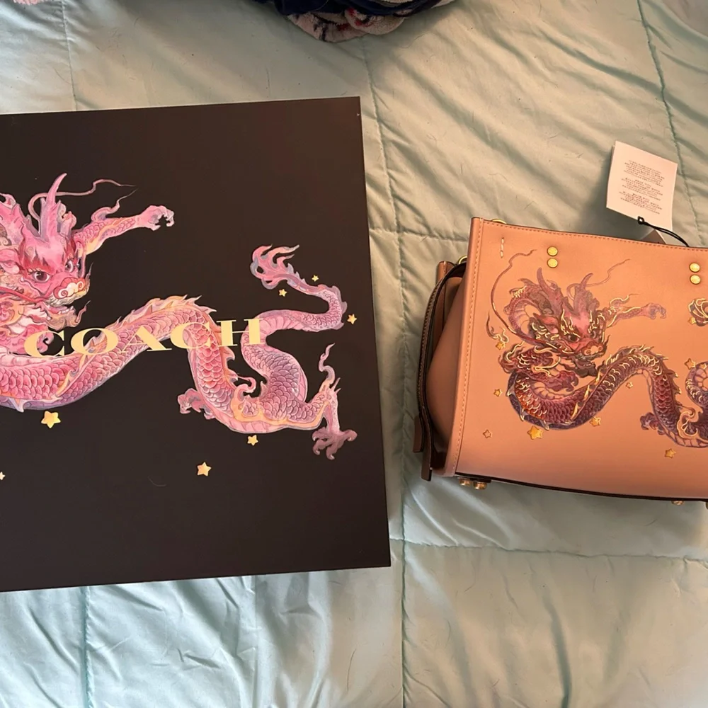 Coach | Bags | Coach Year Of The Dragon Crossbody Purse Limited